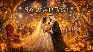 “Laylat Al Farah (ليلة الفرح) Royal Arabic Wedding Song 💍🔥 Grand Celebration”