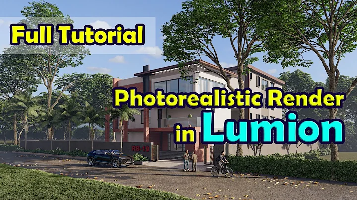 photorealistic rendering tutorial in lumion , lumion tutorial, lumion render, photorealitic render