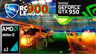 Rocket League Athlon ii x3 445 GTX 950 (900)