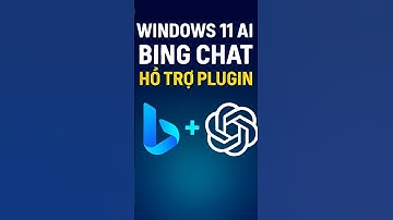 Windows 11 AI & Bing Chat hỗ trợ plugin