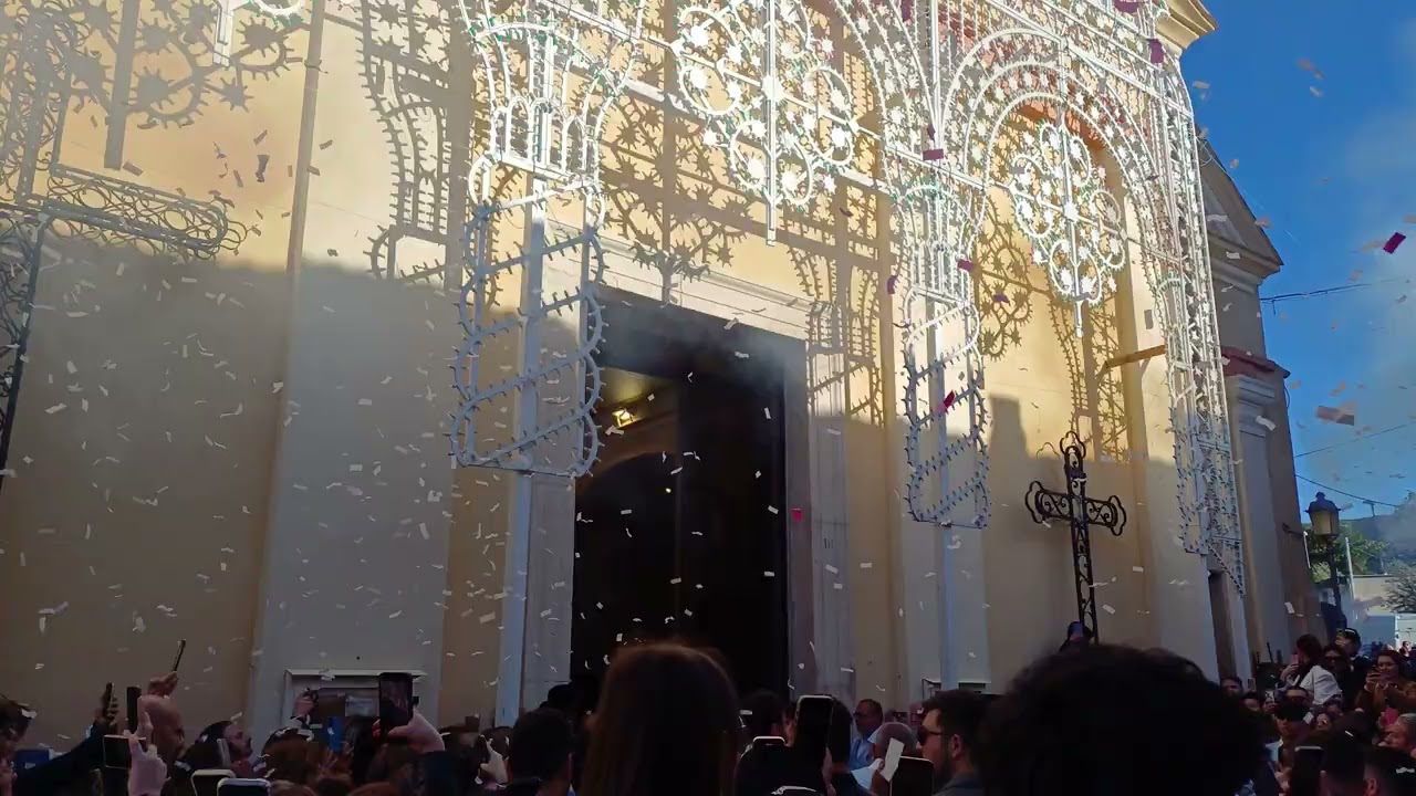 Bellona 1° Maggio 2025 - Uscita della processione in onore di Maria SS di Gerusalemme