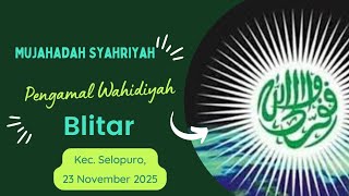 Mujahadah Syahriyah Kec. Selopuro