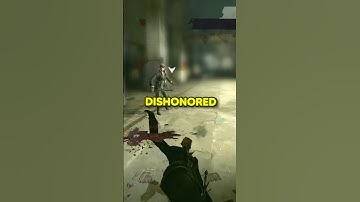 Secret Trash Talk in Dishonored 😂 #shorts