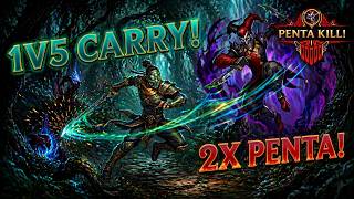 BU TAKIM NASIL TAŞINDI? 1v5 Master Yi 2 Penta ve Efsane Geri Dönüş!