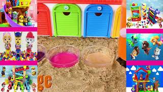 Teach Kids Spanish and English words with Painting Pororo Toy Car Fun!