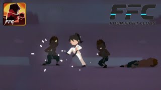 FFC - Four Fight Club Gameplay - idle martial arts action Game (Android, iOS) screenshot 4