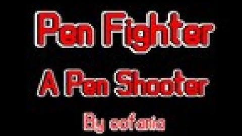 How I Made Pen Fighter - Scratch Tutorial