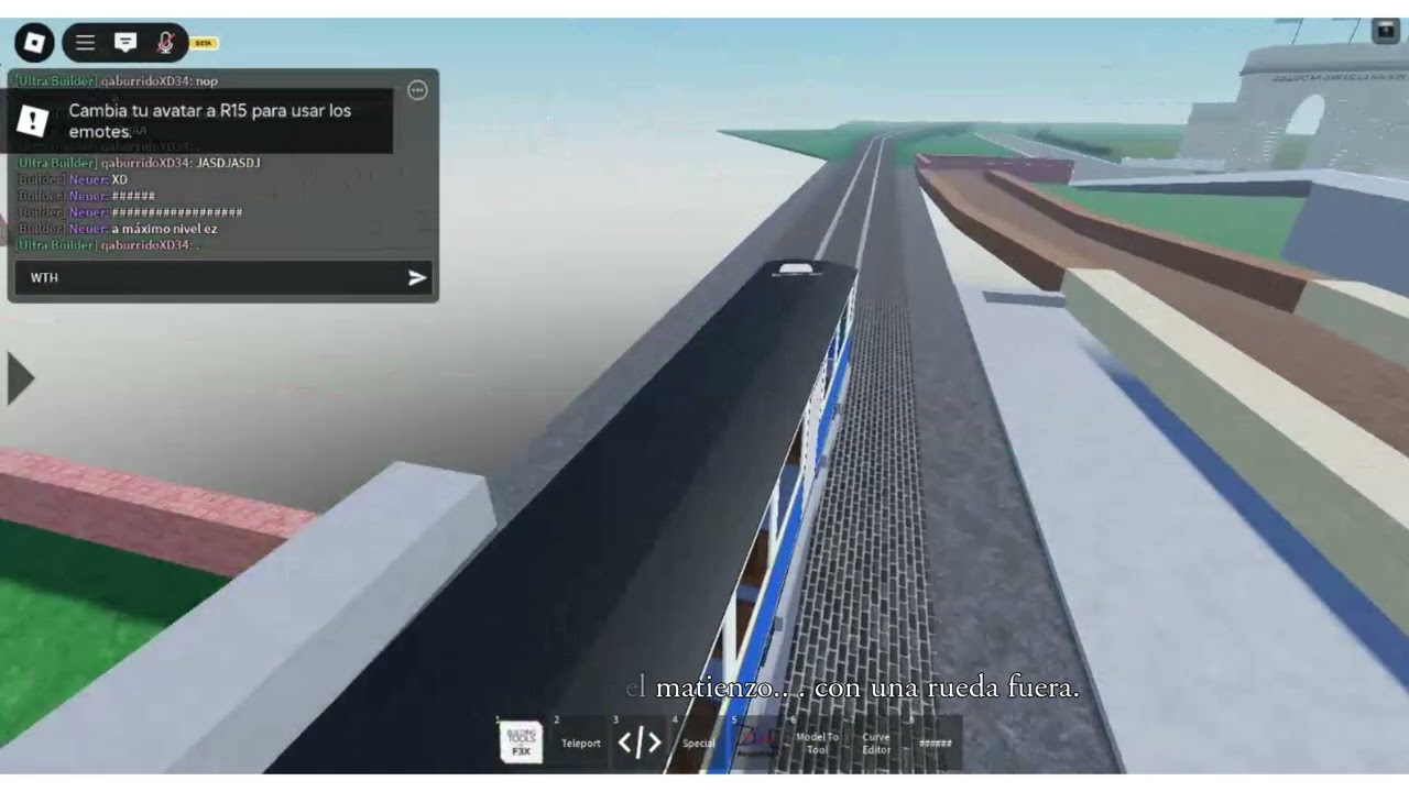 accidente estación hurlingham FFCC San Martín en F3X BUILD IT!