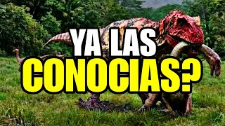 ⚠️Lista COMPLETA de DINOSAURIOS de ISLA SORNA