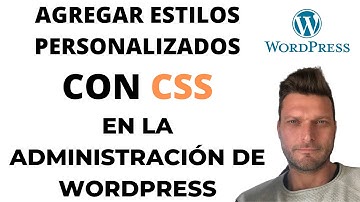 ✅ Estilos personalizados con CSS en la administración de WordPress