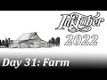 INKTOBER 2022 // day 31: FARM // Ink drawing demo
