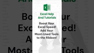 Optimize Your Excel Interface for Maximum Efficiency - Excel Help and Tutorials #excel #exceltips