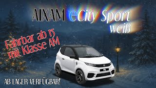 AIXAM Mopedautos - fahren ab 15 - alle Modelle ab Lager verfügbar