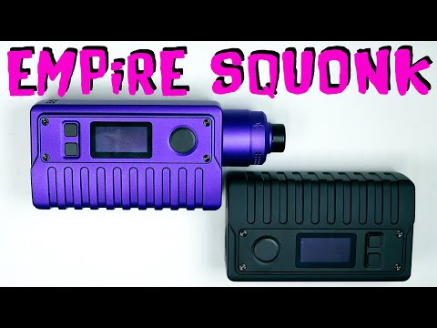 Empire Squonk Mod Grimm Green x Vaperz Cloud x Orca Vape