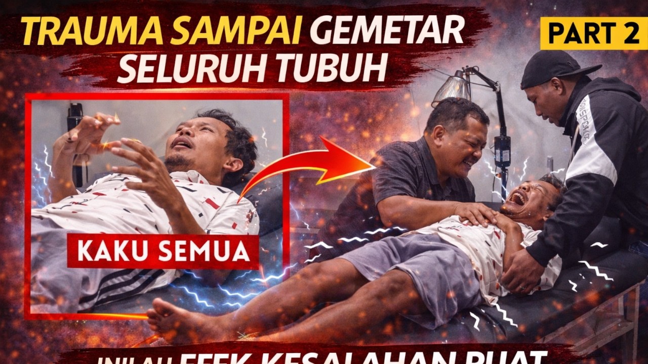 BADAN SUDAH KAKU SEMUA, KETIKA DIMASASE BADANNYA BERGETAR KARENA TRAUMA PART 2