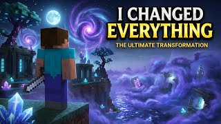 IN 100 DAYS I CHANGED EVERYTHING IN MINECRAFT