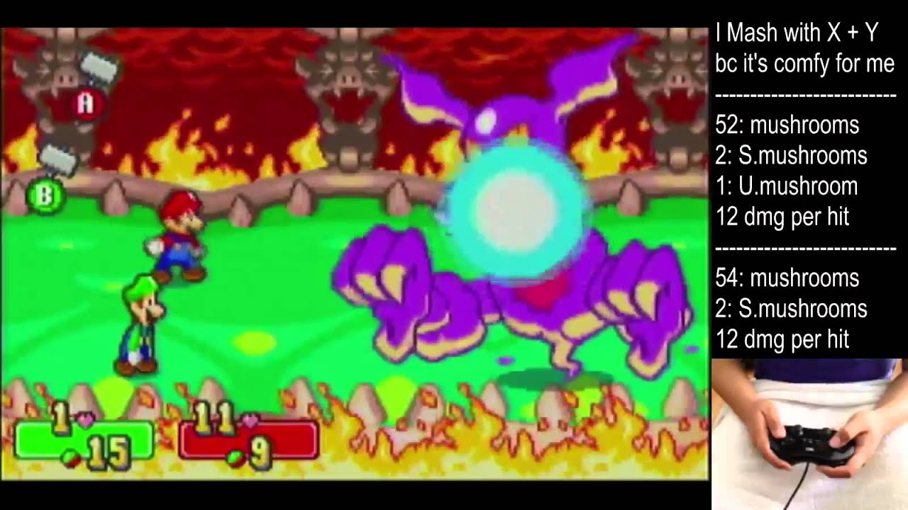 Mario And Luigi Superstar Saga Cackletta Battle