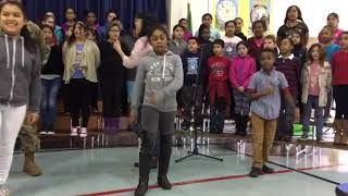 Rockin' reindeer show us how to move and groove!