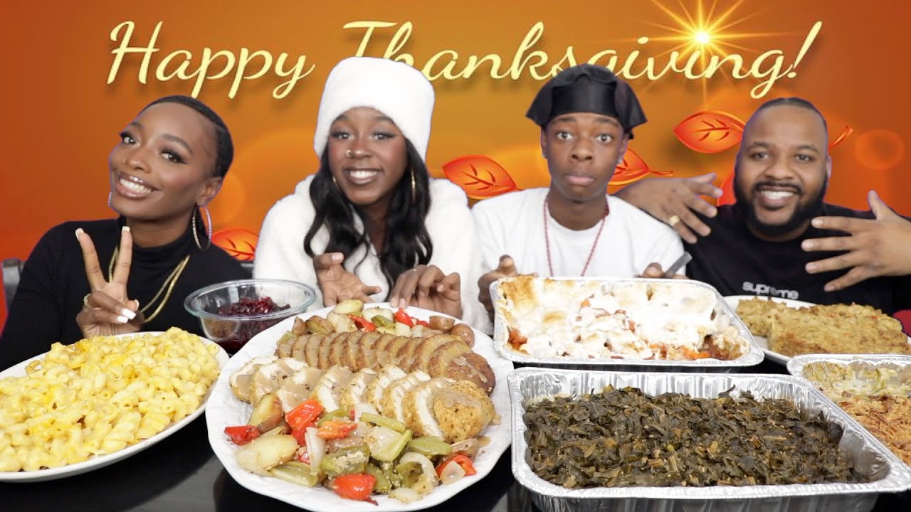 THE BEST VEGAN THANKSGIVING FOOD MUKBANG 2022