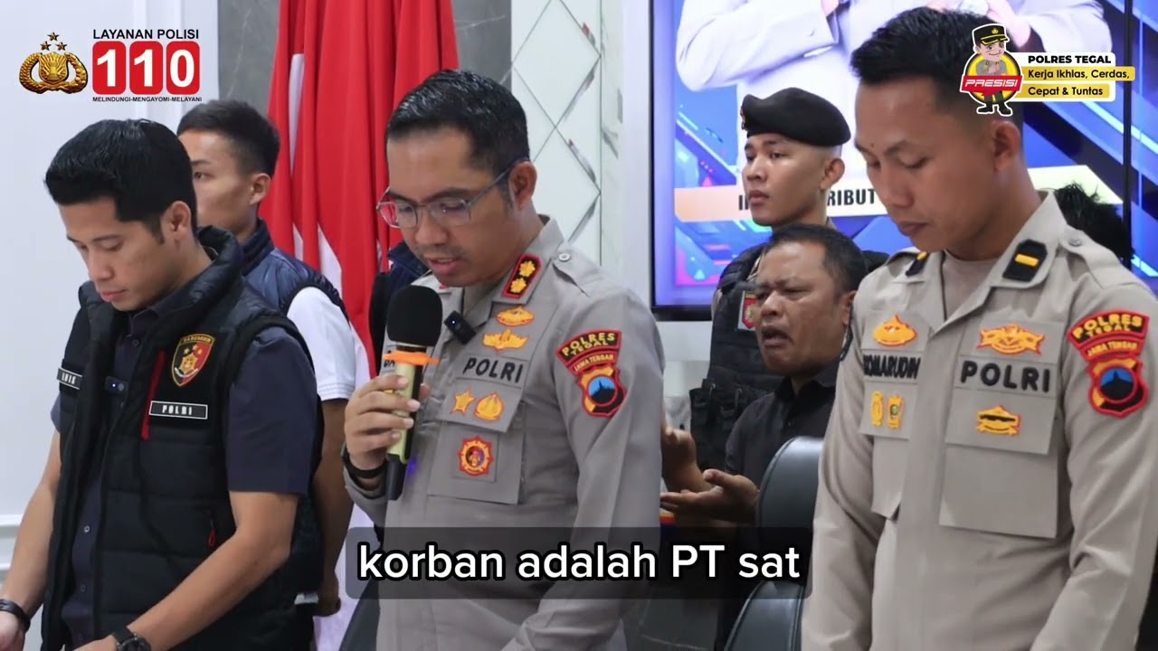 Satuan Reserse Kriminal Polres Tegal terus melakukan penyelidikan terhadap kasus tindak pidana