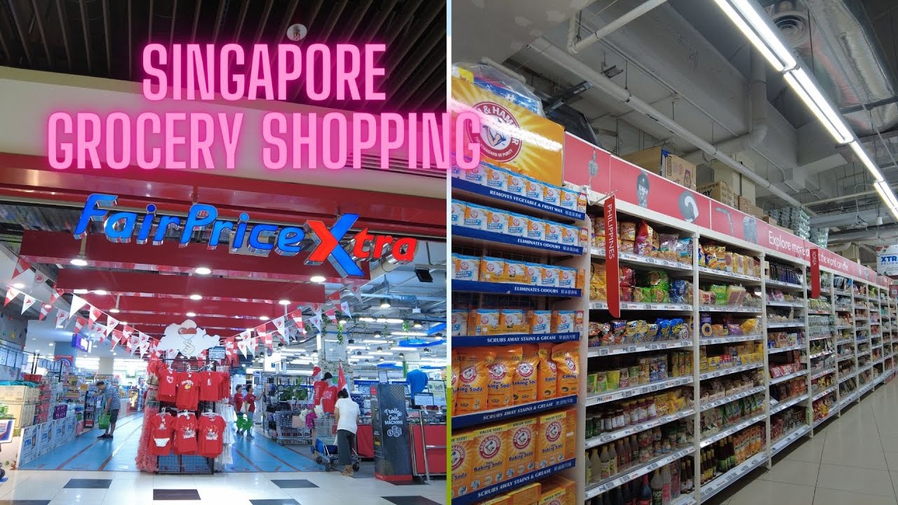 WHAT's INSIDE A SINGAPORE SUPERMARKET & COST OF ITEMS 2023? YouTube