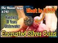 What is it? Discovered Encrusted Silver Coins LOST Hundreds of Years Ago! Metal Detecting