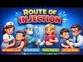 Routes of Injection & Medication Preparation | Complete Nursing Guide