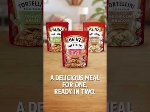 Heinz Tortellini - A delicious meal for one, ready in two!