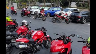 ทริปเช้า ศูนย์ Ducati ประดิษฐ์มนูญธรรม #ducati #ducatimonster796 #ducatipanigale