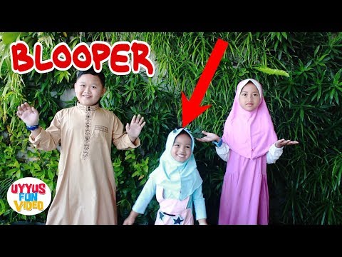 Bloopers Almara Feat Uyyus Lagu Anak Religi Sholawat Badar