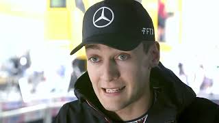 George Russell | Post-Race Driver Interview | 2022 Austrian Grand Prix
