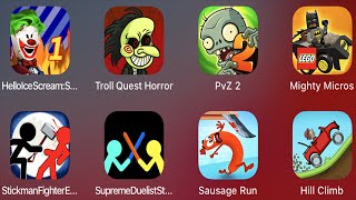 Hello Ice Scream: Scary Evil, Stickman Fighter Epic Battle 2, Superme Duelist Stickman ............ screenshot 2