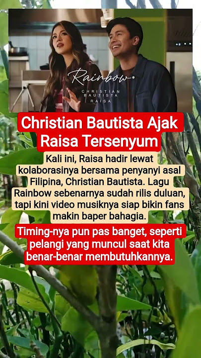 Christian Bautista Invites Raisa to Smile #raisa #christianbautista #shorts