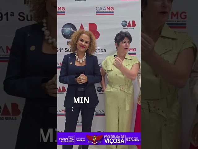 Mara Iamin recebe homenagem da OAB pelo seu trabalho desenvolvido para as mulheres.