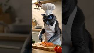 The Chef Cat Master Of The Kitchen