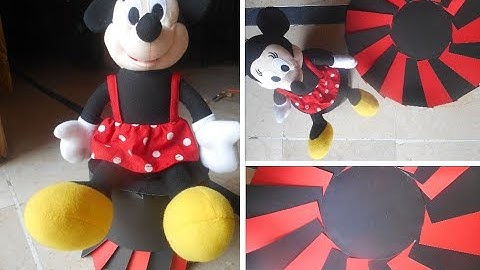 Circular Explosive Box Tutorial- Easy Gift idea- Circular Exploding Box- Mickey Mouse Theme