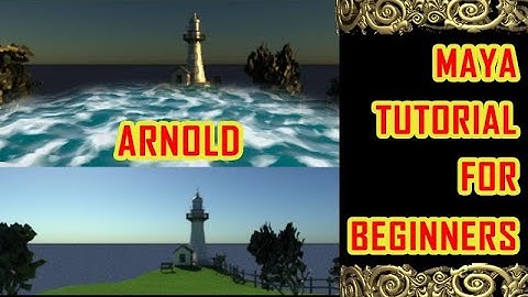 arnold physical sky tutorial | maya ocean tutorial|arnold lighting for maya 2018 beginner
