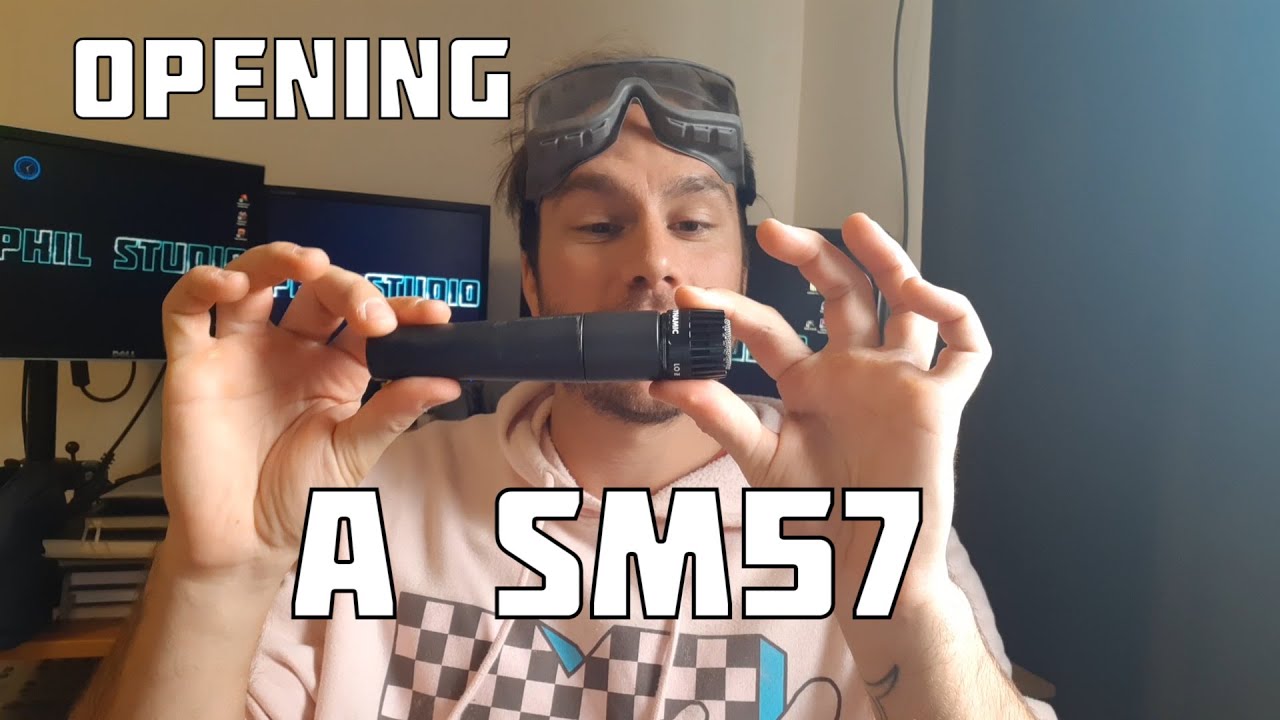 How to Open a SM57 - YouTube
