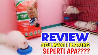 Maxi Dry Food Beli Sekarung Beda Gak Sama Yang Biasa Beli Repack Kiloan Makanan Kucing