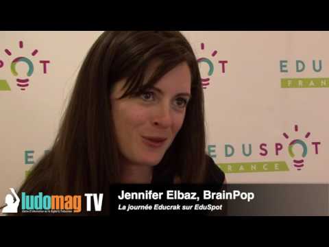 Jennifer Elbaz présente EduCrak sur EduSpot