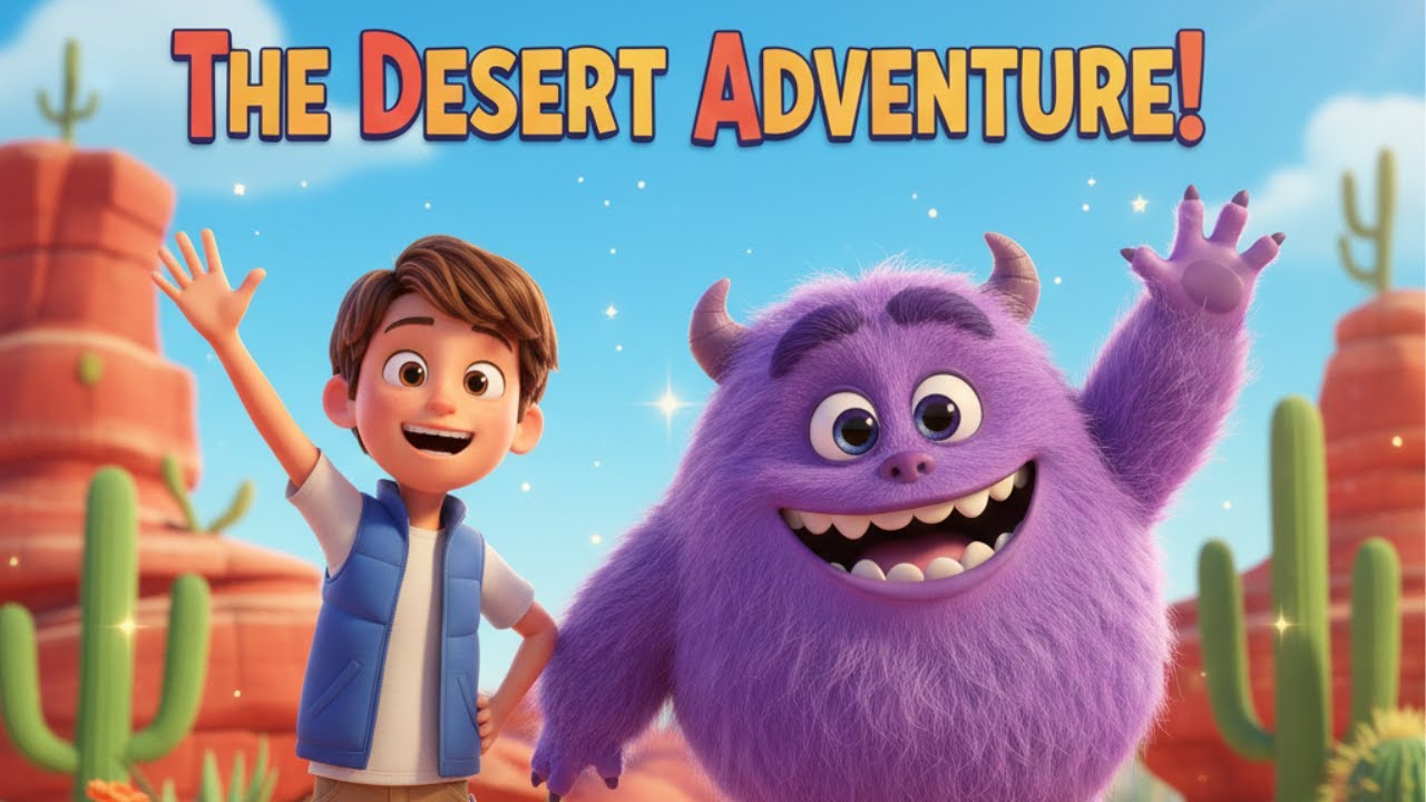 🚚 The Desert Adventure with Jimmy & Fuzzy! Can You Find Their Lost Friend? 🌟