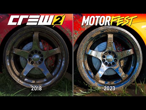 : The Crew Motorfest vs The Crew 2 | Physics and Details Comparison