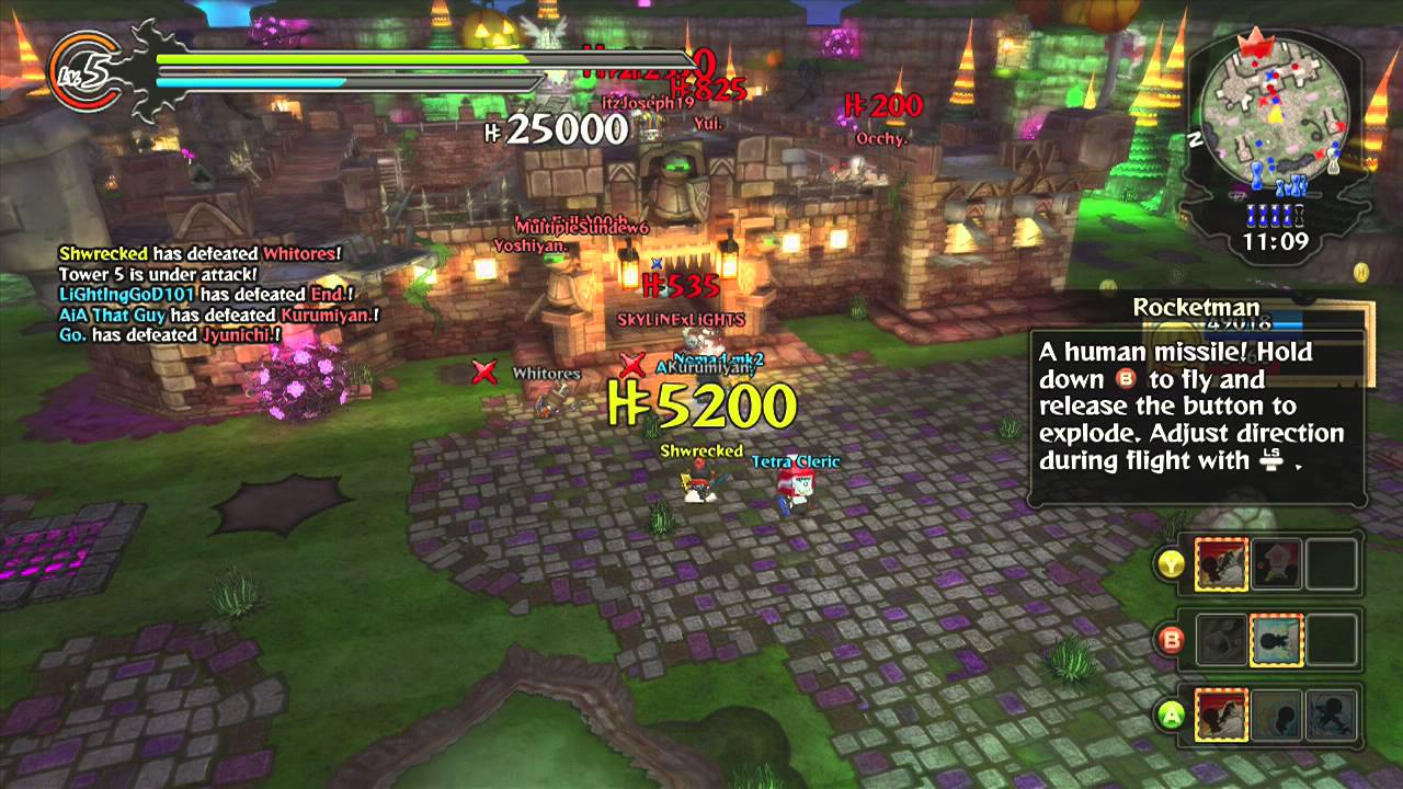 [Happy Wars] Golden Skull Helmet Rocks