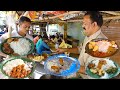 Cheapest RoadSide Unlimited Meals | #RoadsideFood #IndianStreetFood