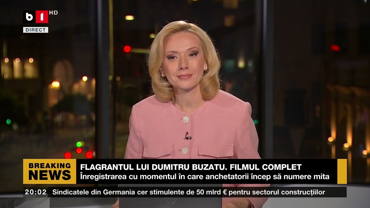 FLAGRANTUL LUI DUMITRU BUZATU. FILMUL COMPLET Știri B1_ 24 sept. 2023