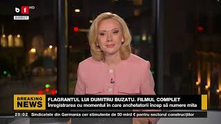 FLAGRANTUL LUI DUMITRU BUZATU. FILMUL COMPLET Știri B1_ 24 sept. 2023