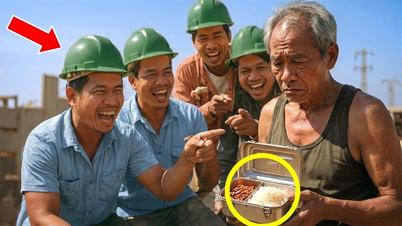 Pinagtawanan ang baon ng mason… pero nang malaman kung sino siya, lahat ay napanganga