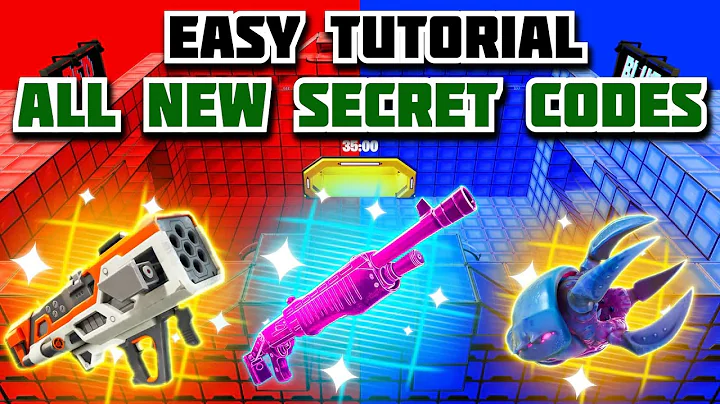 ALL SECRET CODE CRAZY RED VS BLUE 2898-7886-8847 - Fortnite PART 