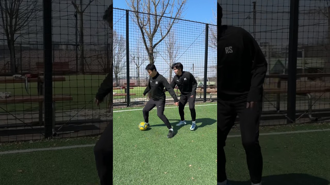 백힐 알까기🇰🇷🔥⚽️