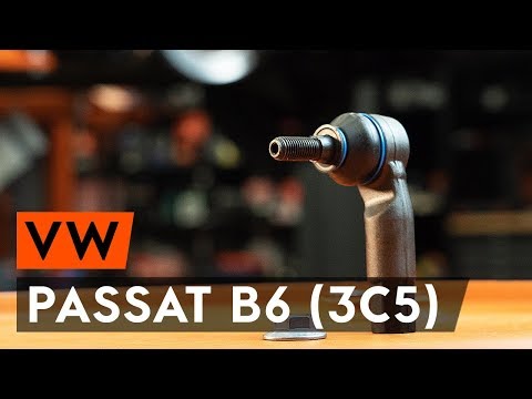 Как заменить наконечники поперечной рулевой тяги на VW PASSAT B6 (3C5) [ВИДЕОУРОК AUTODOC]